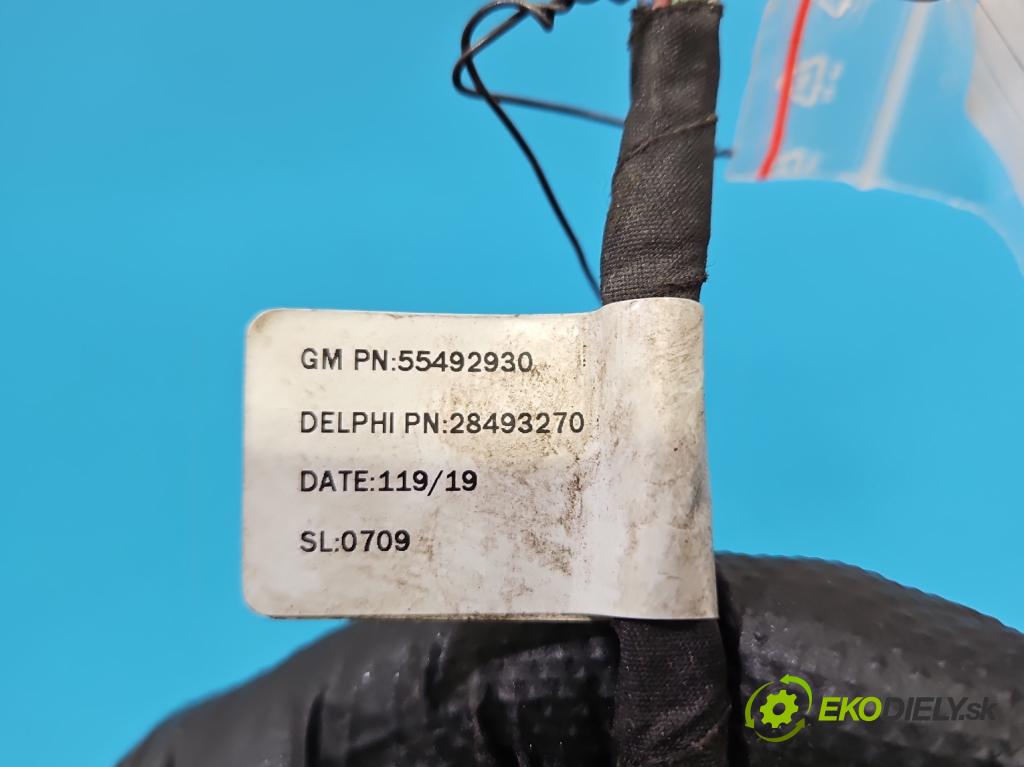 Opel Astra V 2015-2022 1.2 12V 131 HP manual 96 kW 1199 cm3 5- Zväzok: vstrekovače 55492930