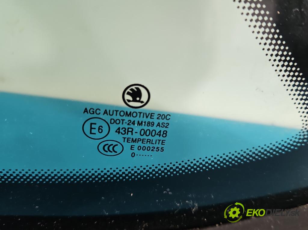 Skoda Fabia III 2014-2021 1.0 MPI 60 HP manual 44 kW 999 cm3 5- sklo zadné ľavé