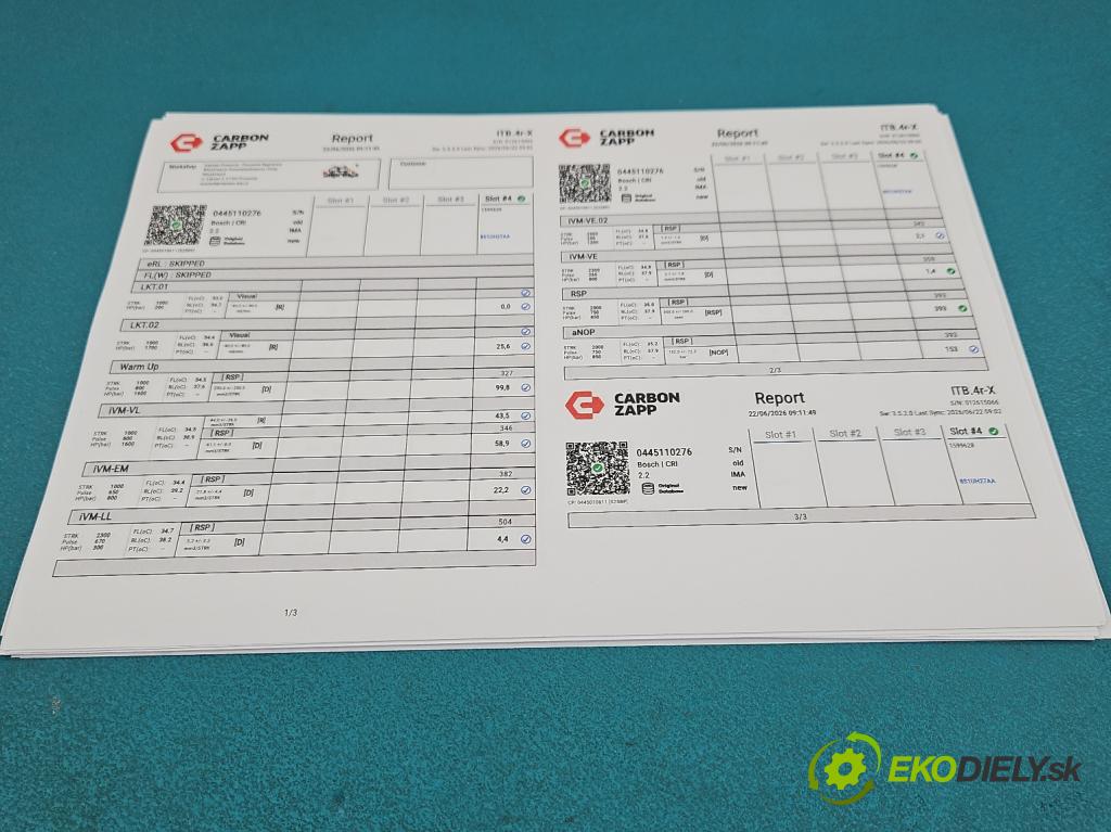Opel Zafira B 2005-2014 1.9 cdti 101 HP manual 74 kW 1910 cm3 5- vstrek diesel: 0445110276