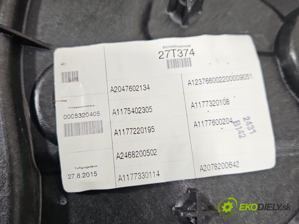 Mercedes CLA C117/X117 2013-2019 1.5 CDI 109 HP automatic 80 kW 1461 cm3 4- mechanizmus okna zadné ľavý A1175402305