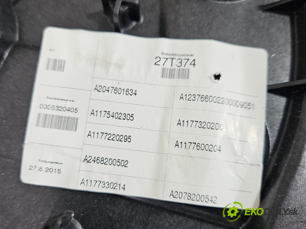 Mercedes CLA C117 X117 2013-2019 1.5 CDI 109 HP automatic 80 kW 1461 cm3 4- mechanizmus okna zadné pravý A2047601634