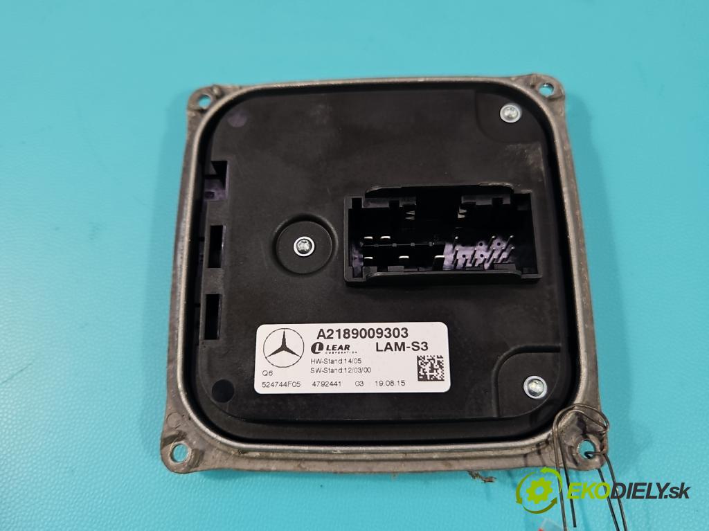 Mercedes CLA C117 X117 2013-2019 1.5 CDI 109 HP automatic 80 kW 1461 cm3 4- modul lampy: A2189009303