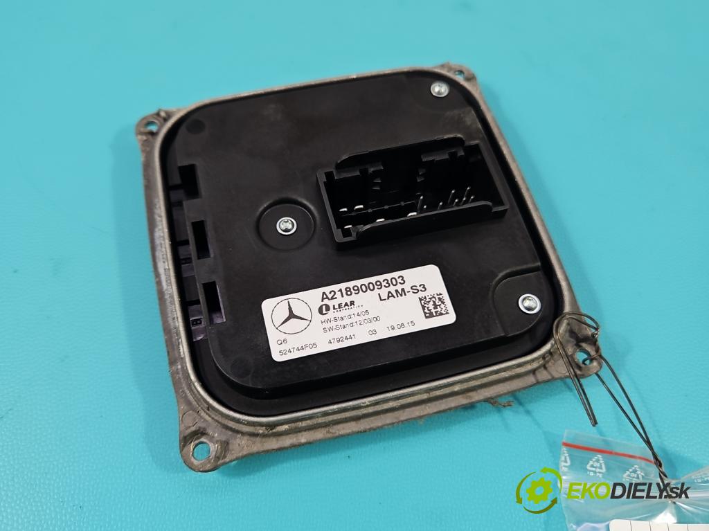 Mercedes CLA C117 X117 2013-2019 1.5 CDI 109 HP automatic 80 kW 1461 cm3 4- modul lampy: A2189009303