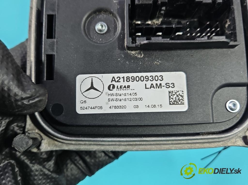 Mercedes CLA C117 X117 2013-2019 1.5 CDI 109 HP automatic 80 kW 1461 cm3 4- modul lampy: A2189009303