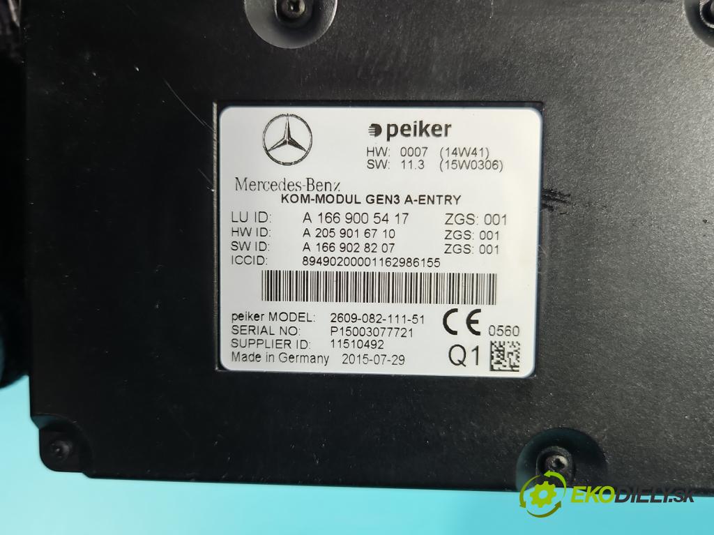 Mercedes CLA C117/X117 2013-2019 1.5 CDI 109 hp automatic 80 kW 1461 cm3 4- řídící jednotka A1669005417