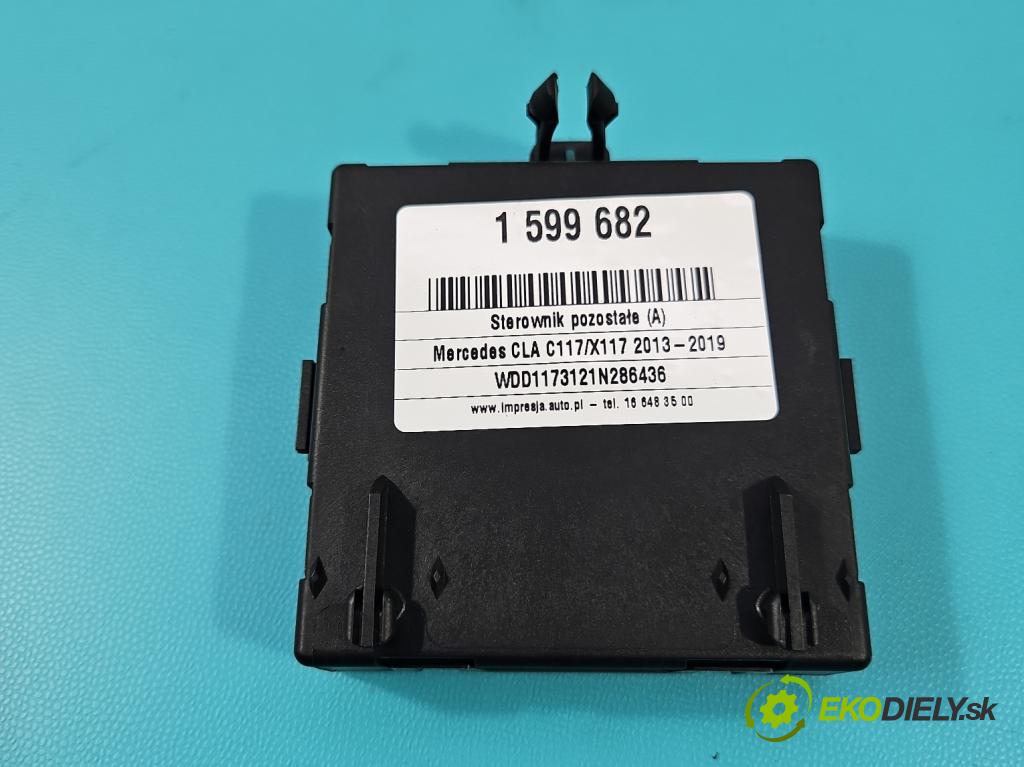 Mercedes CLA C117/X117 2013-2019 1.5 CDI 109 HP automatic 80 kW 1461 cm3 4- riadiaca jednotka ostatné A1669004002