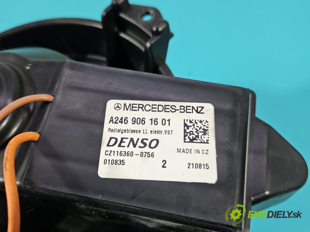 Mercedes CLA C117 X117 2013-2019 1.5 CDI 109 HP automatic 80 kW 1461 cm3 4- ventilátor vzduchu A2469061601