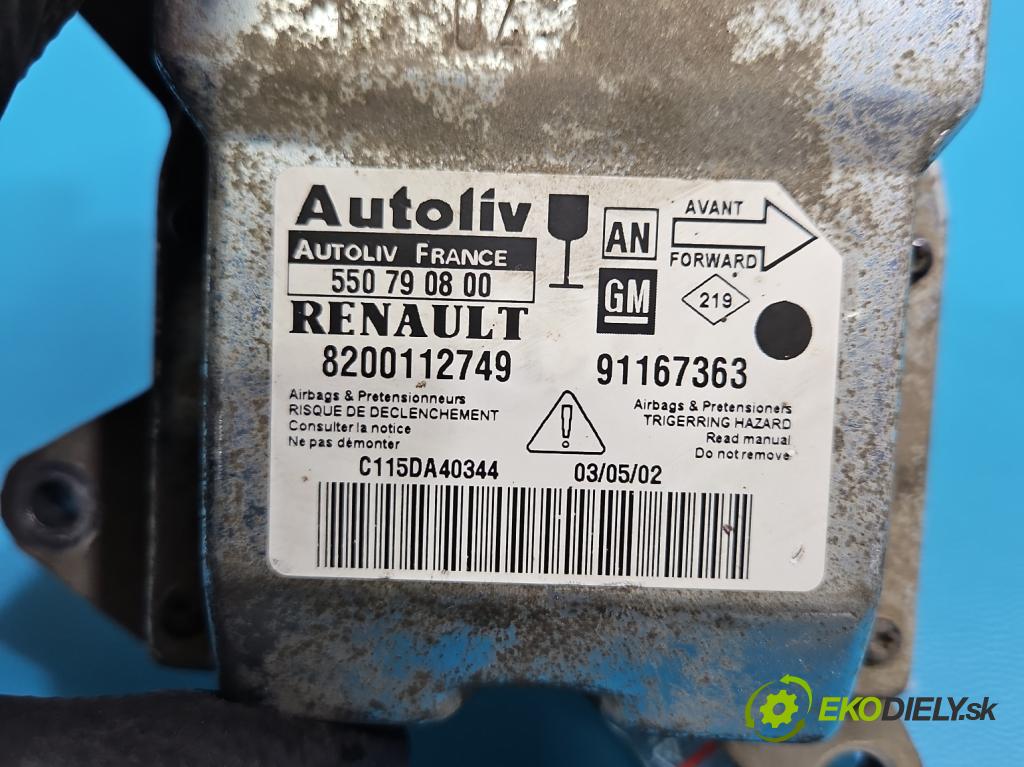 Opel Vivaro 2001-2014 1.9 cdti 101 HP manual 74 kW 1870 cm3 5- riadiaca jednotka vankúše: 8200112749