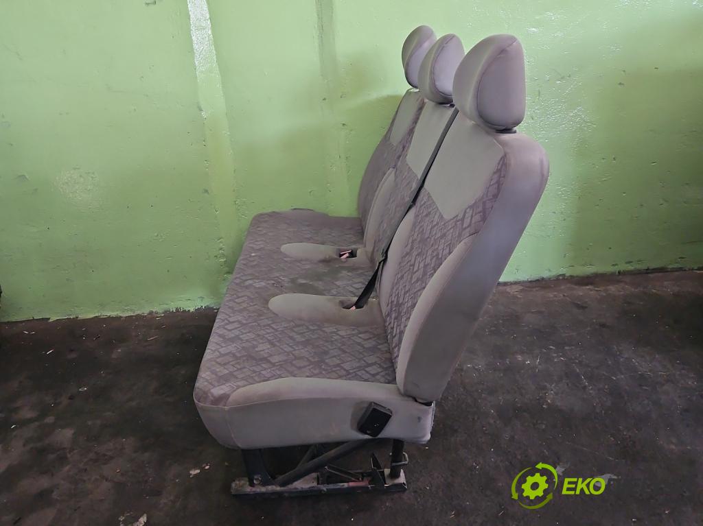 Opel Vivaro 2001-2014 1.9 cdti 101 HP manual 74 kW 1870 cm3 5- Sedačka zadné ľavý II
