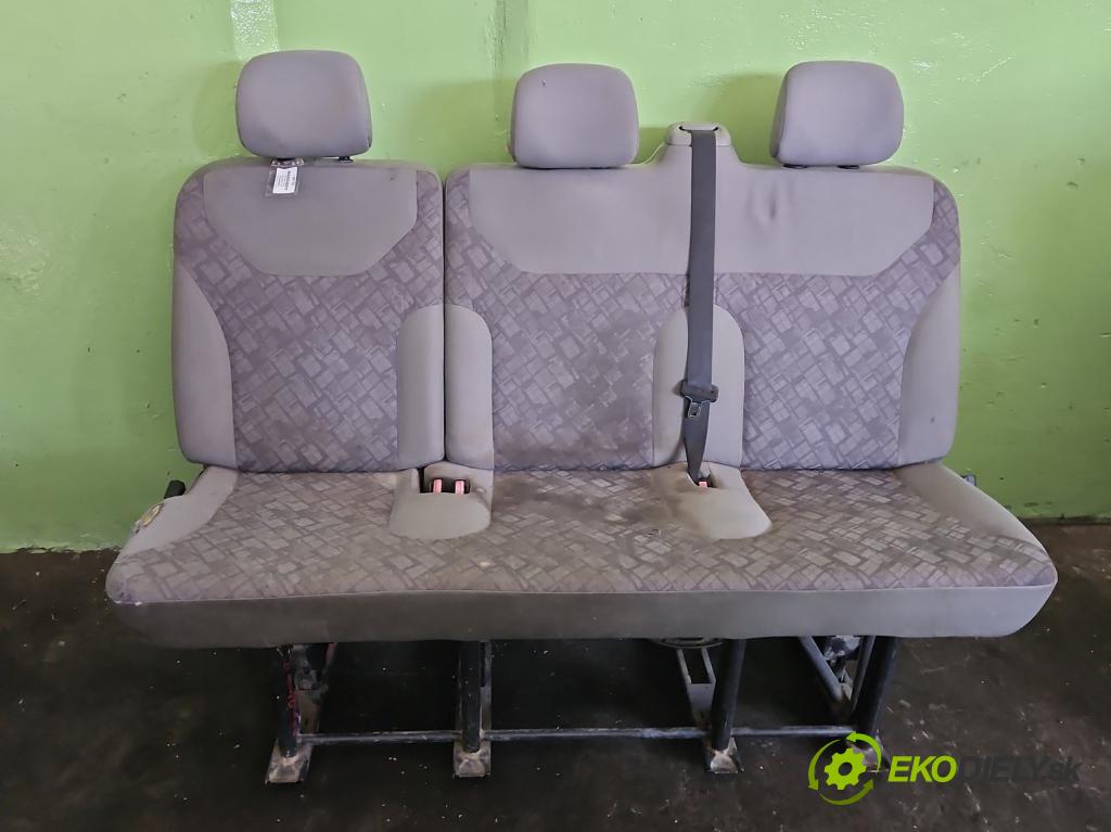 Opel Vivaro 2001-2014 1.9 cdti 101 HP manual 74 kW 1870 cm3 5- Sedačka zadné ľavý II 