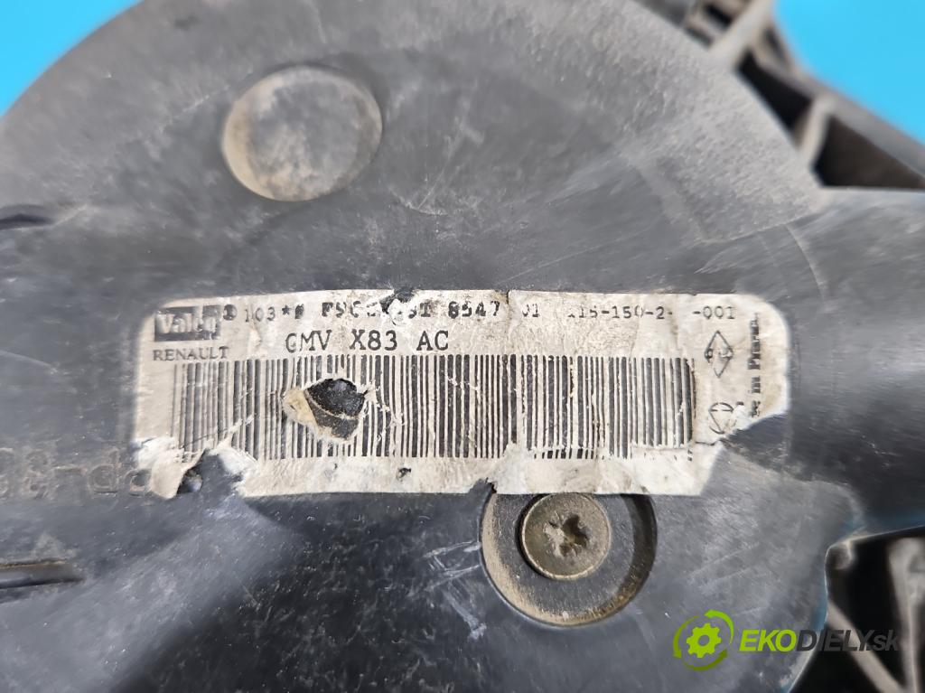 Opel Vivaro 2001-2014 1.9 cdti 101 HP manual 74 kW 1870 cm3 5- ventilátor vzduchu