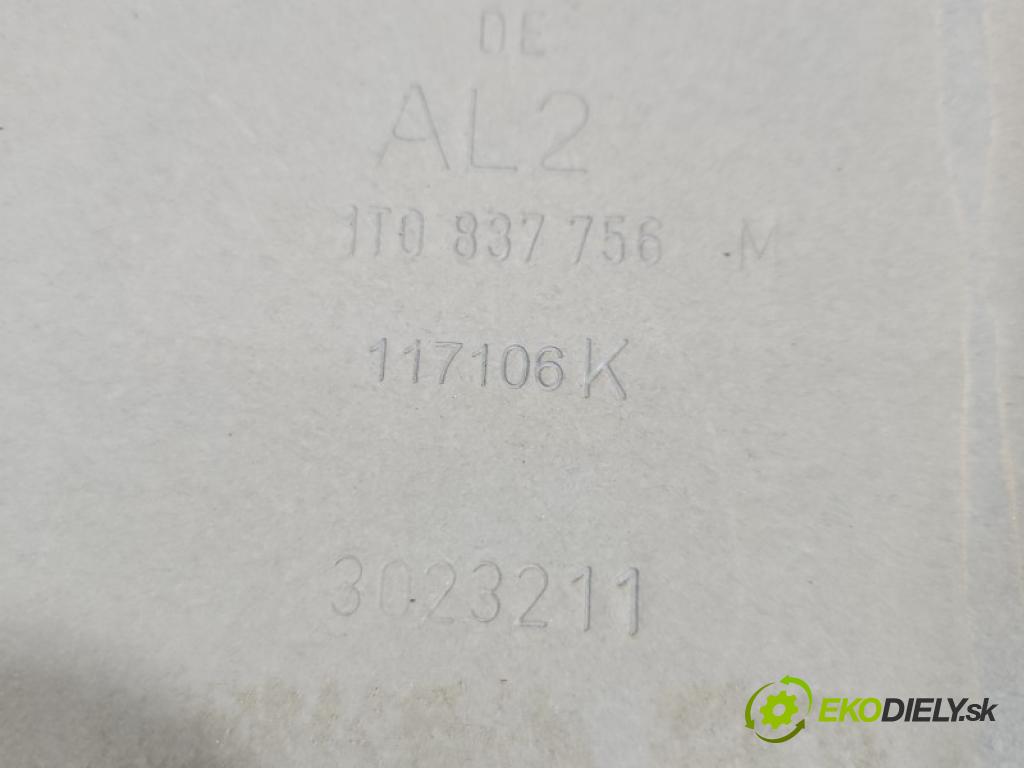 Vw Caddy III 2K 2003-2020 1.6 tdi 75 HP manual 55 kW 1598 cm3 5- mechanizmus okna predné pravý 5K0959792