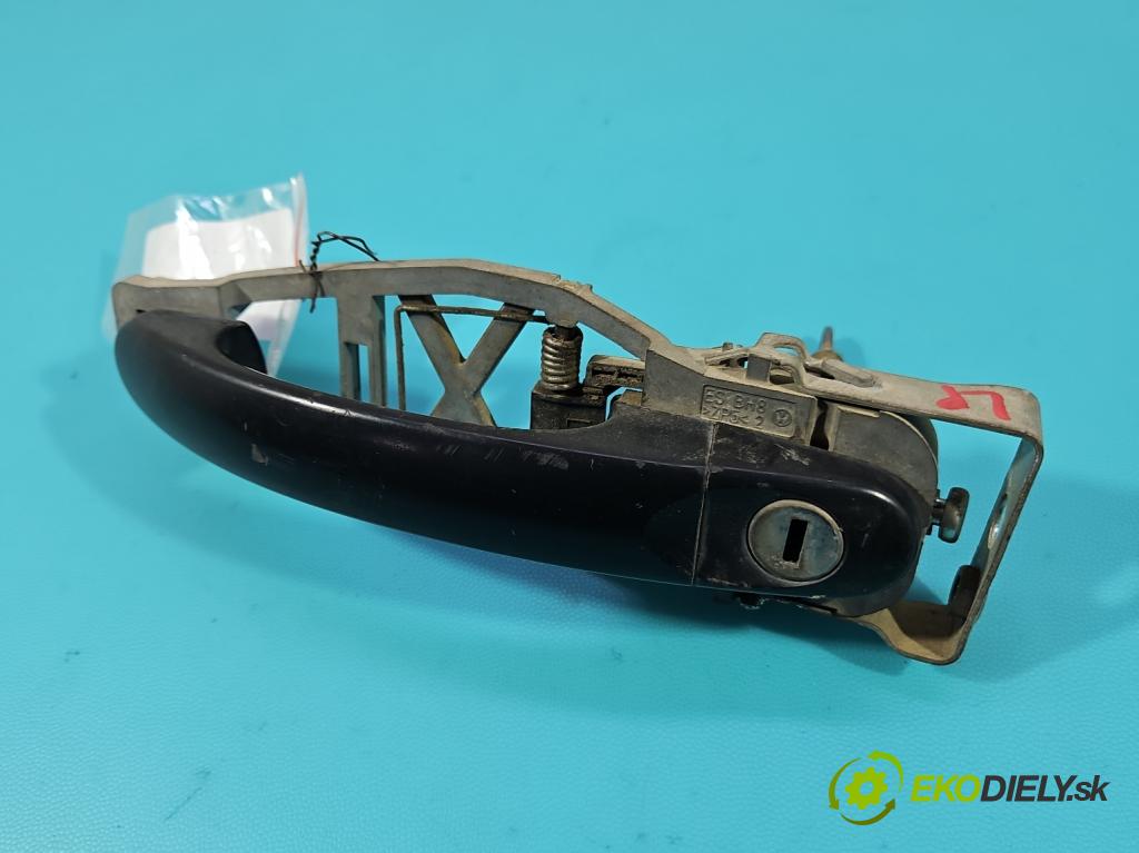Vw Caddy III 2K 2003-2020 1.6 tdi 75 HP manual 55 kW 1598 cm3 5- rukoväť predné ľavé mimo: 1T0839885A (Kľučka dverí vonkajšia predná ľavá)