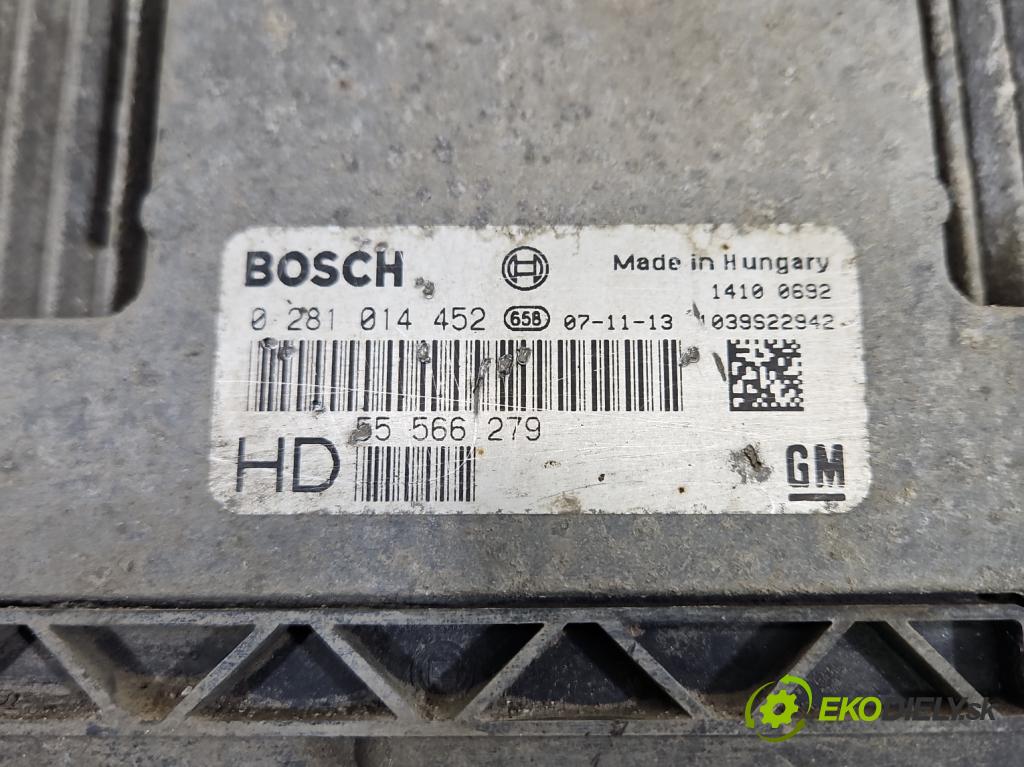Opel Zafira B 2005-2014 1.9 cdti 101 HP manual 74 kW 1910 cm3 5- riadiaca jednotka motora 0281014452