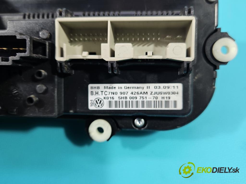Vw Caddy III 2K 2003-2020 1.6 tdi 75 HP manual 55 kW 1598 cm3 5- panel kúrenia 7N0907426AM