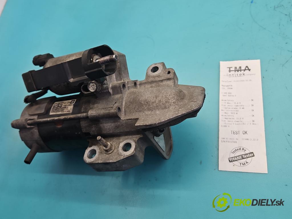 Opel Astra V  2015-2022 1.5 cdti 105 hp manual 77 kW 1496 cm3 5- startér: 55513254 (Startér)