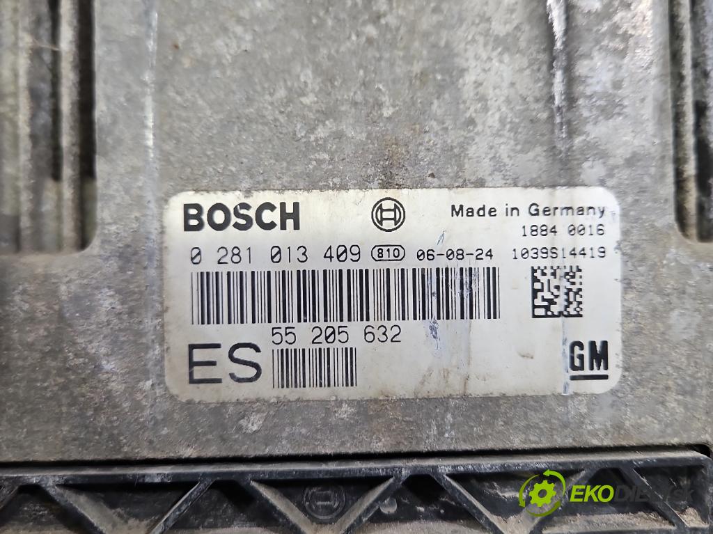 Opel Vectra C 2002-2008 1.9 cdti 120 HP manual 88 kW 1910 cm3 5- riadiaca jednotka motora 0281013409