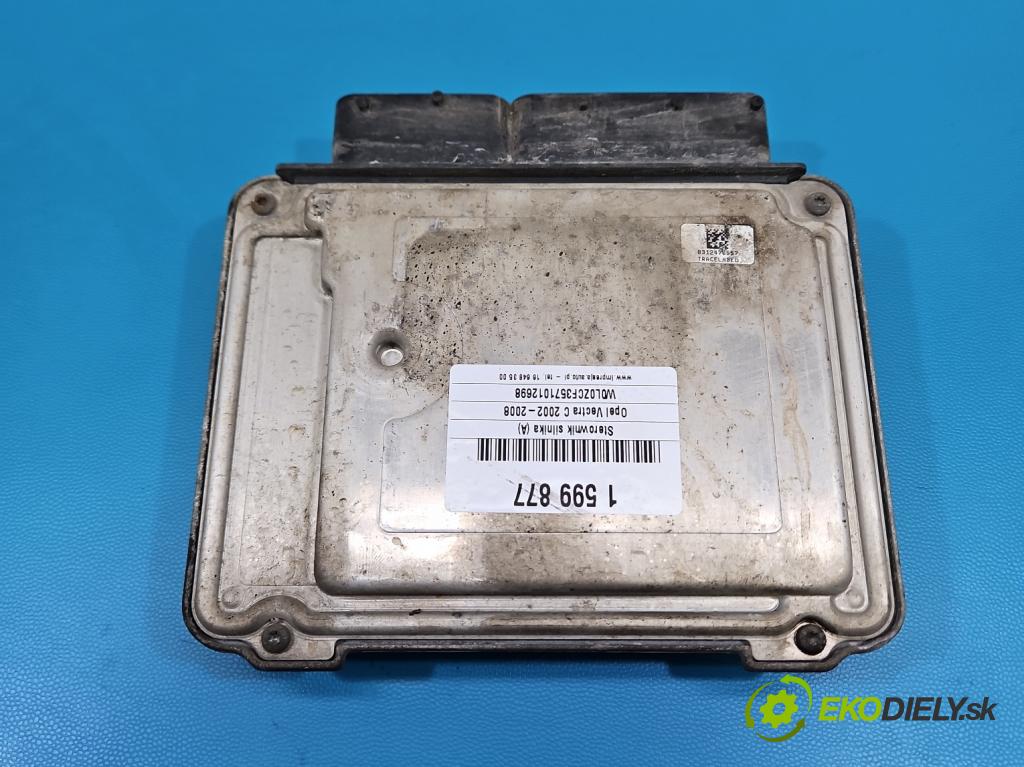 Opel Vectra C 2002-2008 1.9 cdti 120 HP manual 88 kW 1910 cm3 5- riadiaca jednotka motora 0281013409