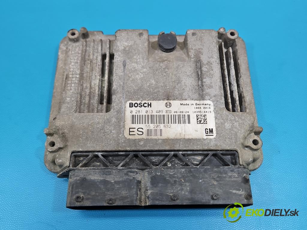 Opel Vectra C 2002-2008 1.9 cdti 120 HP manual 88 kW 1910 cm3 5- riadiaca jednotka motora 0281013409