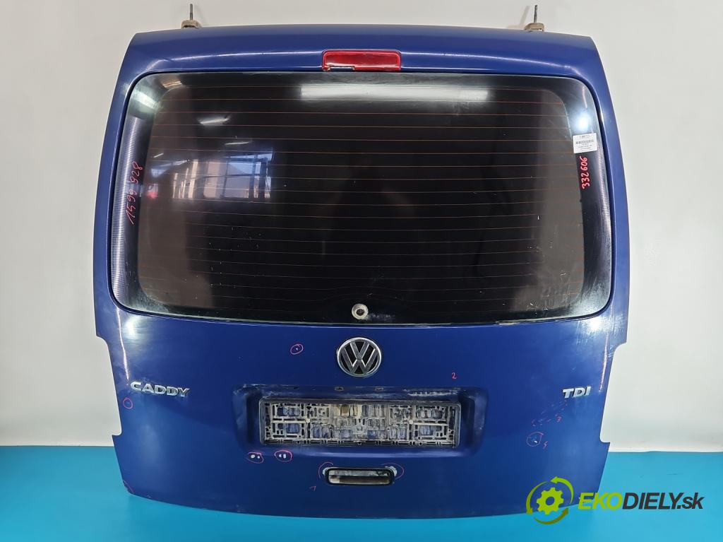 Vw Caddy III 2K 2003-2020 1.6 tdi 75 HP manual 55 kW 1598 cm3 5- zadna kufor  (Kapota zadná (kufor))