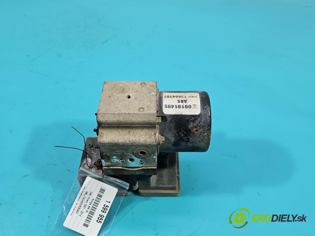 Opel Vivaro 2001-2014 1.9 cdti 101 HP manual 74 kW 1870 cm3 5- čerpadlo abs 09191495 (Pumpa ABS)