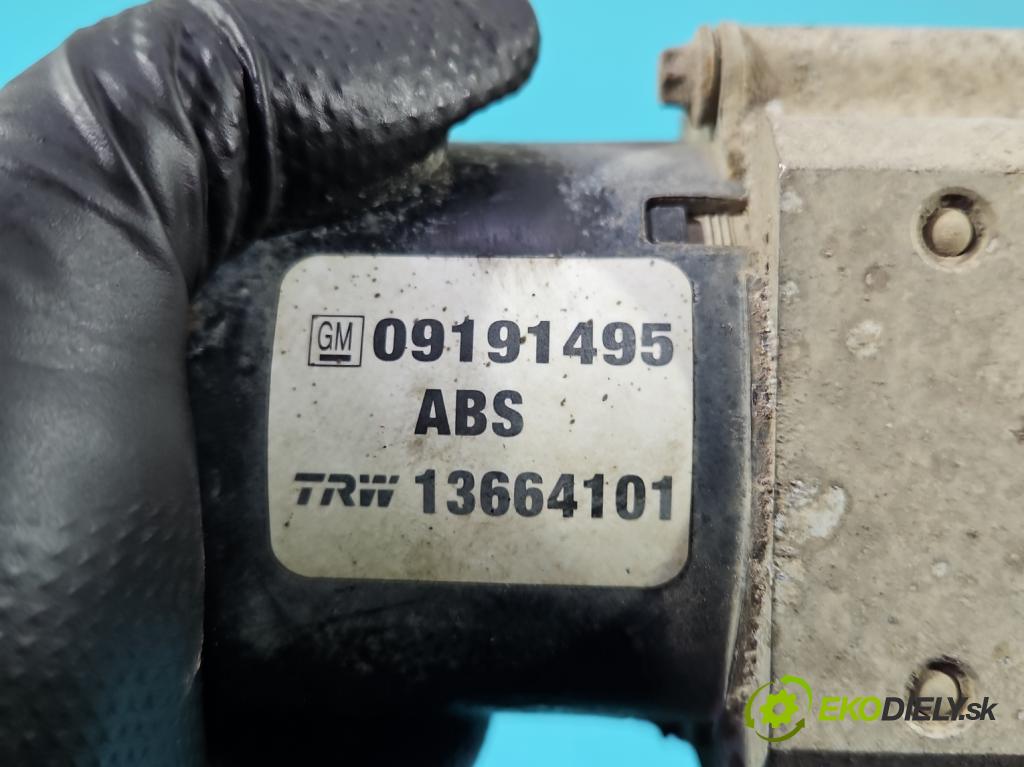 Opel Vivaro 2001-2014 1.9 cdti 101 HP manual 74 kW 1870 cm3 5- čerpadlo abs 09191495 (Pumpa ABS)
