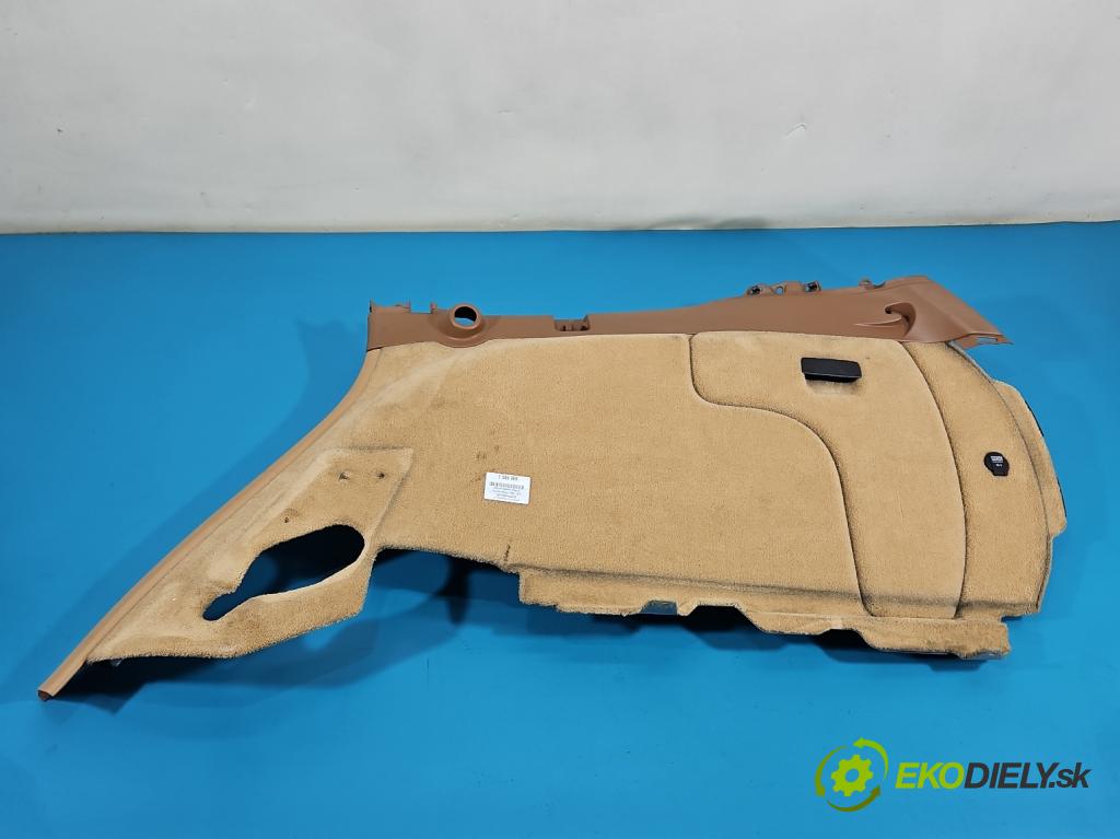 Porsche Cayenne I 2002-2010 4.8 V8 automatic 283 kW 4806 cm3 5- Tapacír: kufra: pravé 7L5867038N
