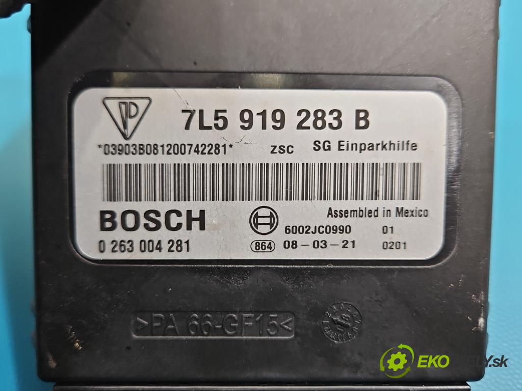 Porsche Cayenne I 2002-2010 4.8 V8 automatic 283 kW 4806 cm3 5- riadiaca jednotka ostatné 7L5919283B