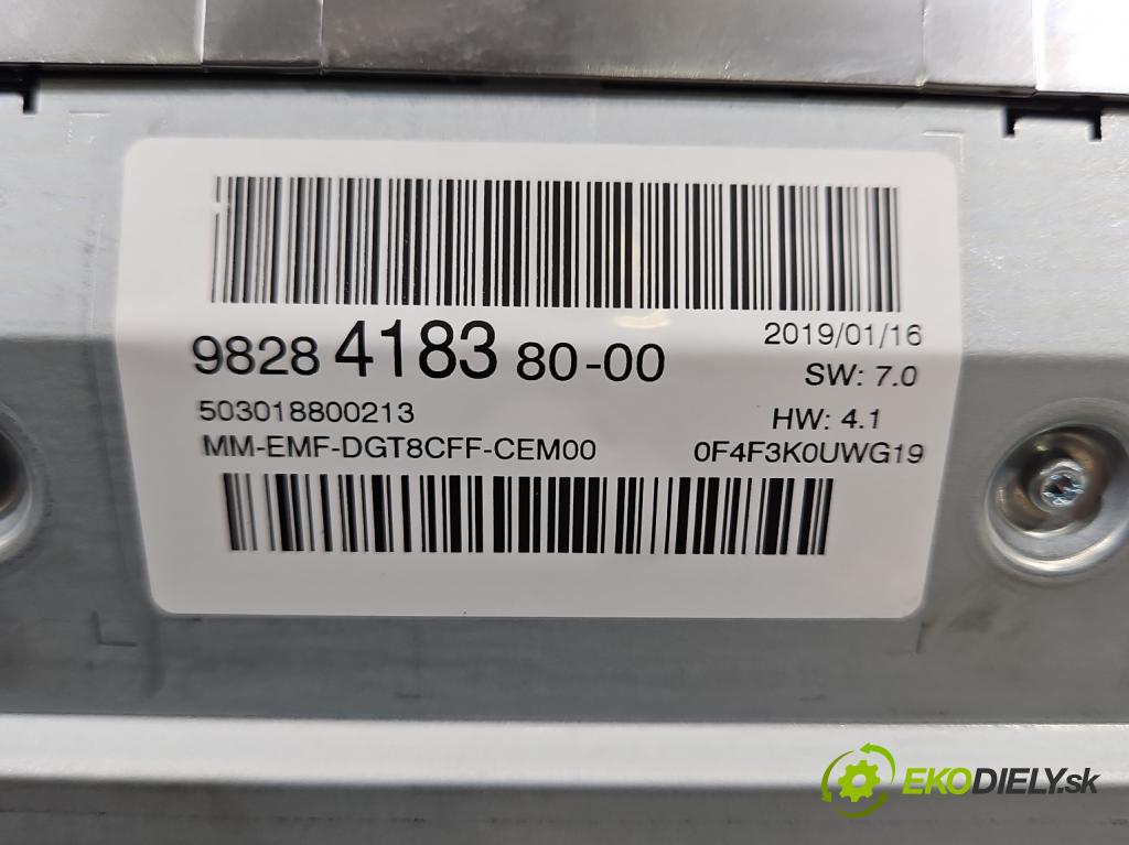 Peugeot 5008 II 2017-2024 2.0 hdi 177 HP automatic 130 kW 1997 cm3 5- Zobrazit: 9828418380 (Prístrojová doska)