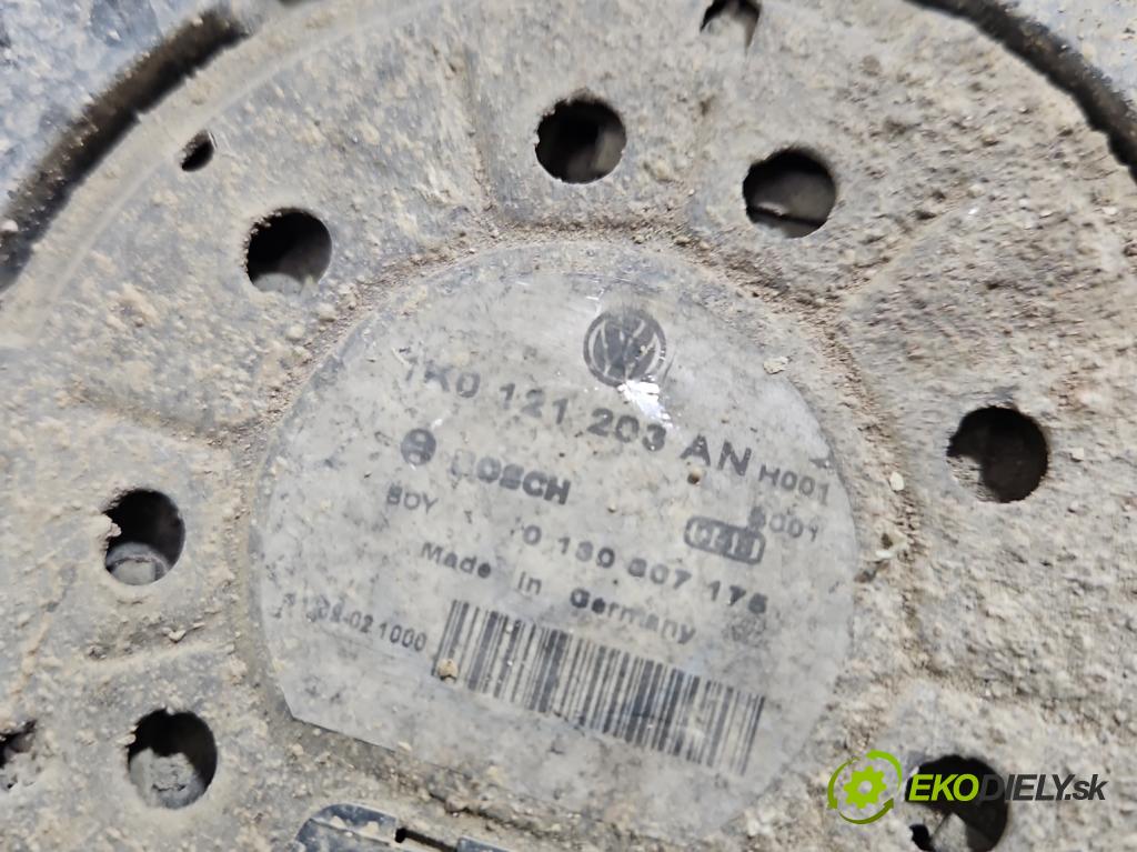 Vw Caddy III 2K 2003-2020 1.6 tdi 75 HP manual 55 kW 1598 cm3 5- Ventilátor chladiča 1K0121205AF