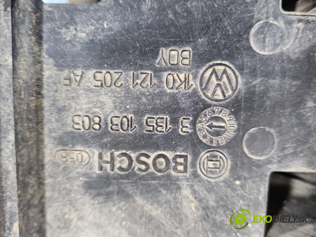 Vw Caddy III 2K 2003-2020 1.6 tdi 75 HP manual 55 kW 1598 cm3 5- Ventilátor chladiča 1K0121205AF