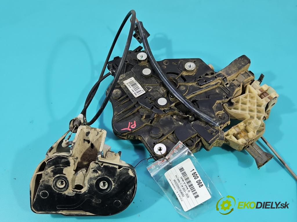 Vw Caddy III 2K 2003-2020 1.6 tdi 75 HP manual 55 kW 1598 cm3 5- zámok zadné pravý 2K0843654BD