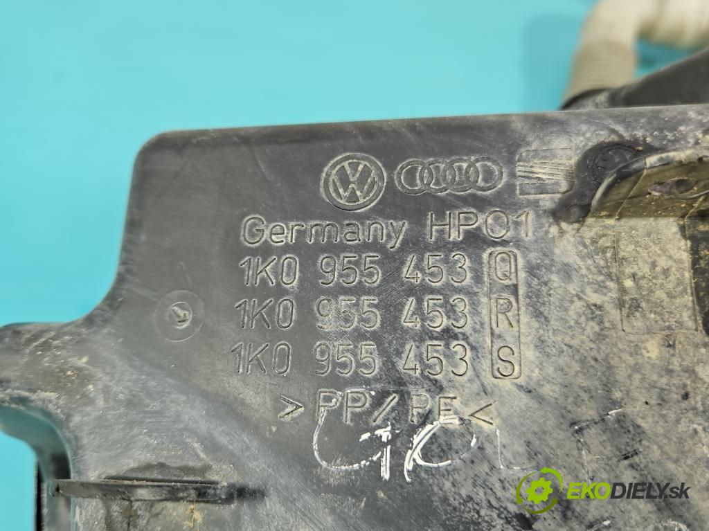 Vw Caddy III 2K 2003-2020 1.6 tdi 75 HP manual 55 kW 1598 cm3 5- nádržka tekutina: ostrekovačov 1K0955453Q