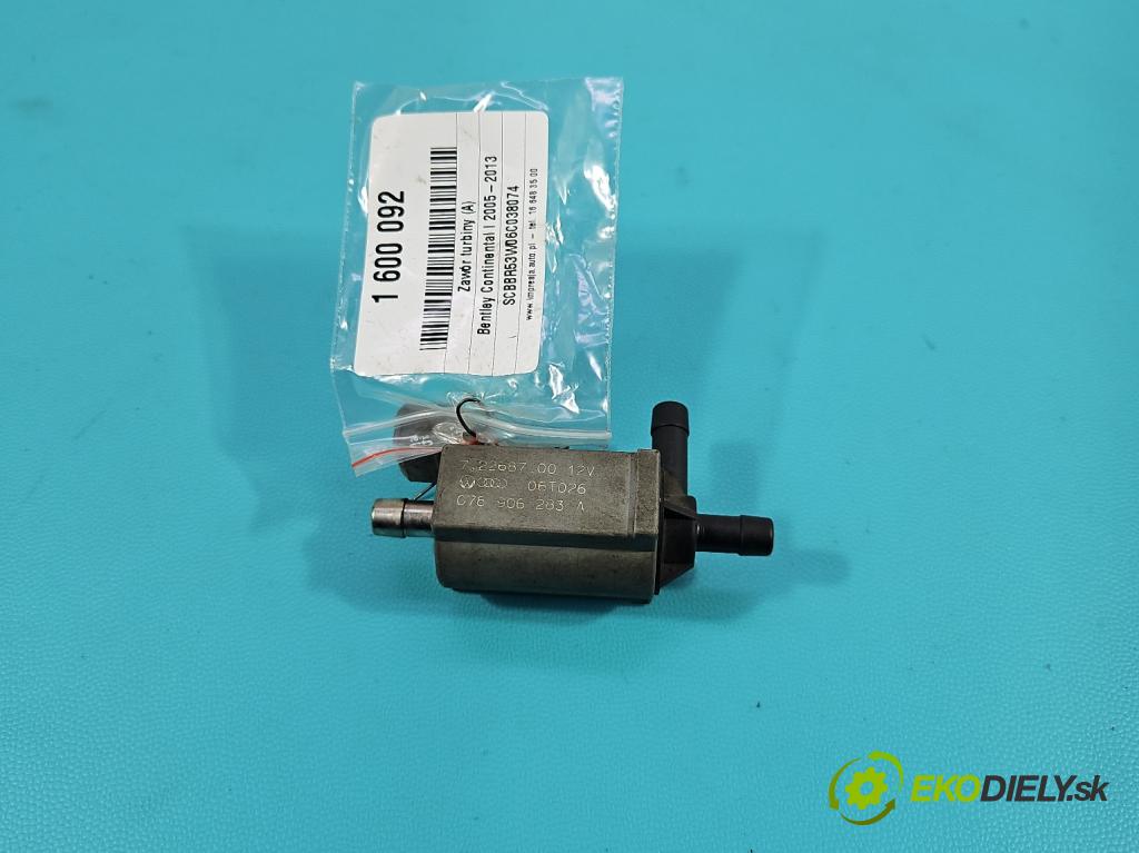 Bentley Continental I 2005-2013 6.0 V12 automatic 411 kW 5998 cm3 4- ventil turba 078906283A