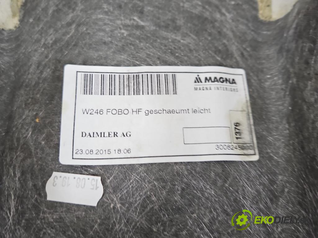 Mercedes CLA C117/X117 2013-2019 1.5 CDI 109 hp automatic 80 kW 1461 cm3 4- koberec do auta A2466800041