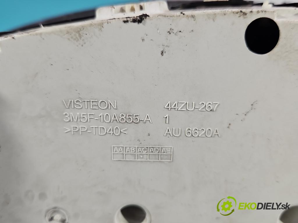Ford Focus Mk2 2004-2011 1.6 tdci 90 HP manual 66 kW 1560 cm3 4- prístrojovka/ budíky 3M5F-10841-A (Prístrojová doska)