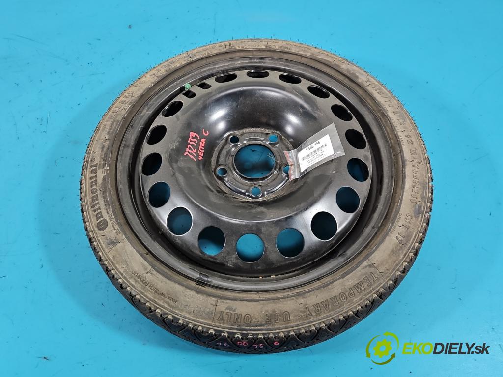 Opel Vectra C 2002-2008 1.9 cdti 120 HP manual 88 kW 1910 cm3 5- koleso rezervne 16