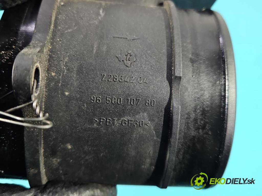 Ford Focus Mk2 2004-2011 1.6 tdci 90 HP manual 66 kW 1560 cm3 4- průtokoměr: 9650010780 (Váha vzduchu)