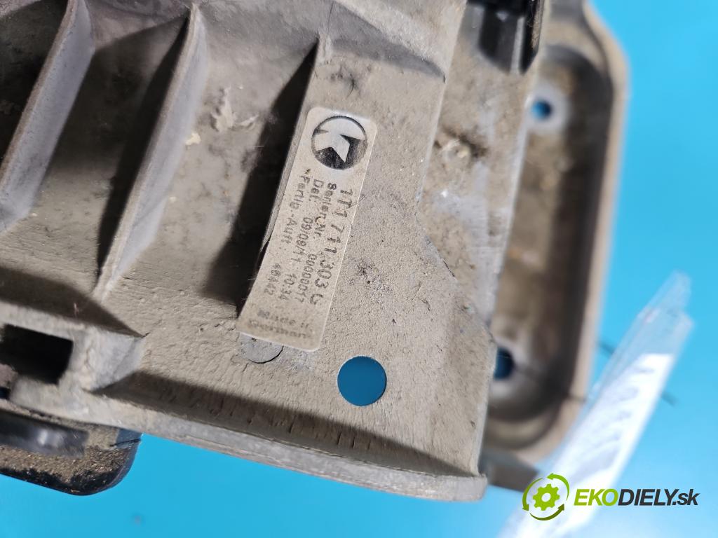 Vw Caddy III 2K 2003-2020 1.6 tdi 75 HP manual 55 kW 1598 cm3 5- Páka: brzda: ručný 1T1711303G