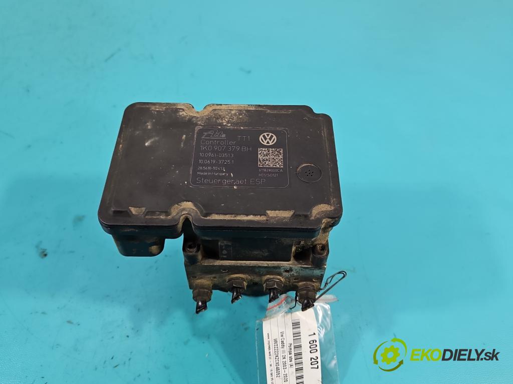Vw Caddy III 2K 2003-2020 1.6 tdi 75 HP manual 55 kW 1598 cm3 5- čerpadlo abs 1K0614517DD (Pumpa ABS)