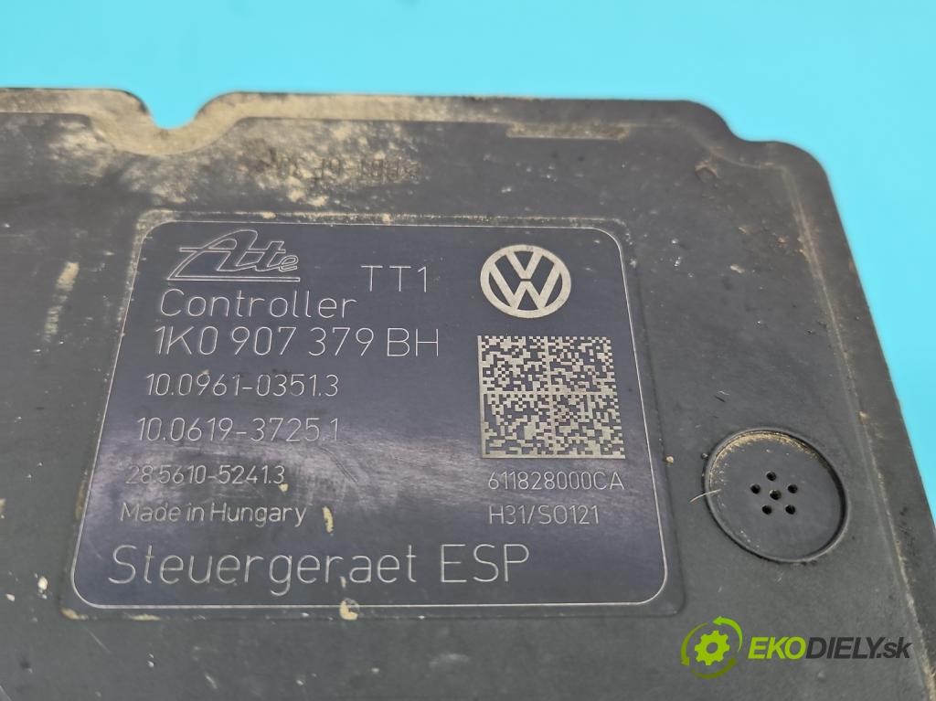 Vw Caddy III 2K 2003-2020 1.6 tdi 75 HP manual 55 kW 1598 cm3 5- čerpadlo abs 1K0614517DD (Pumpa ABS)