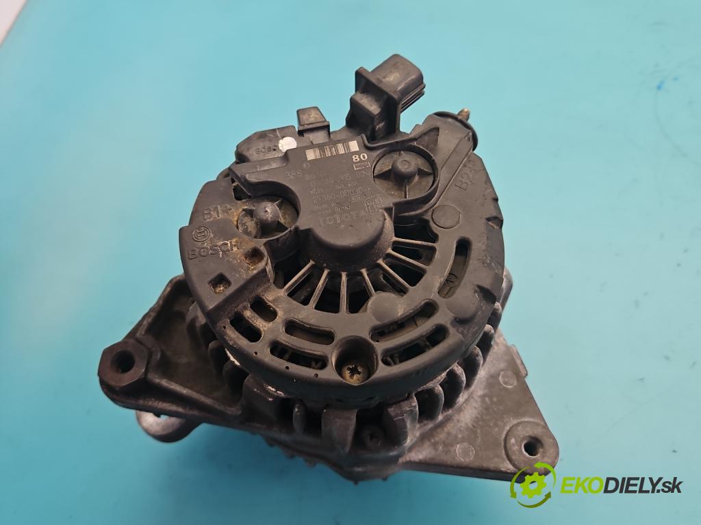 Toyota Avensis II T25 2003-2008 1.8 vvti 129 HP manual 95 kW 1794 cm3 5- Alternator 0124315024 (Alternátor)