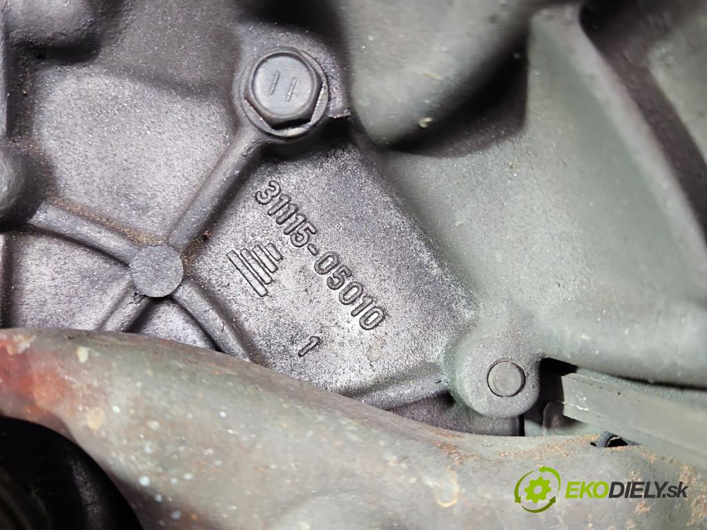 Toyota Avensis II T25 2003-2008 1.8 vvti 129 HP manual 95 kW 1794 cm3 5- prevodovka stupeň,rýchlosť manual 31115-05010
