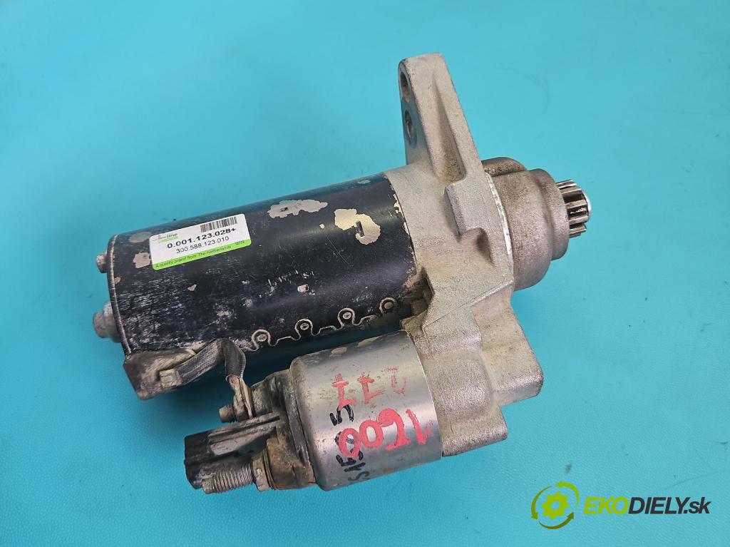 Vw Caddy III 2K 2003-2020 1.6 tdi 75 HP manual 55 kW 1598 cm3 5- štartér 0001123028 (Štartér)
