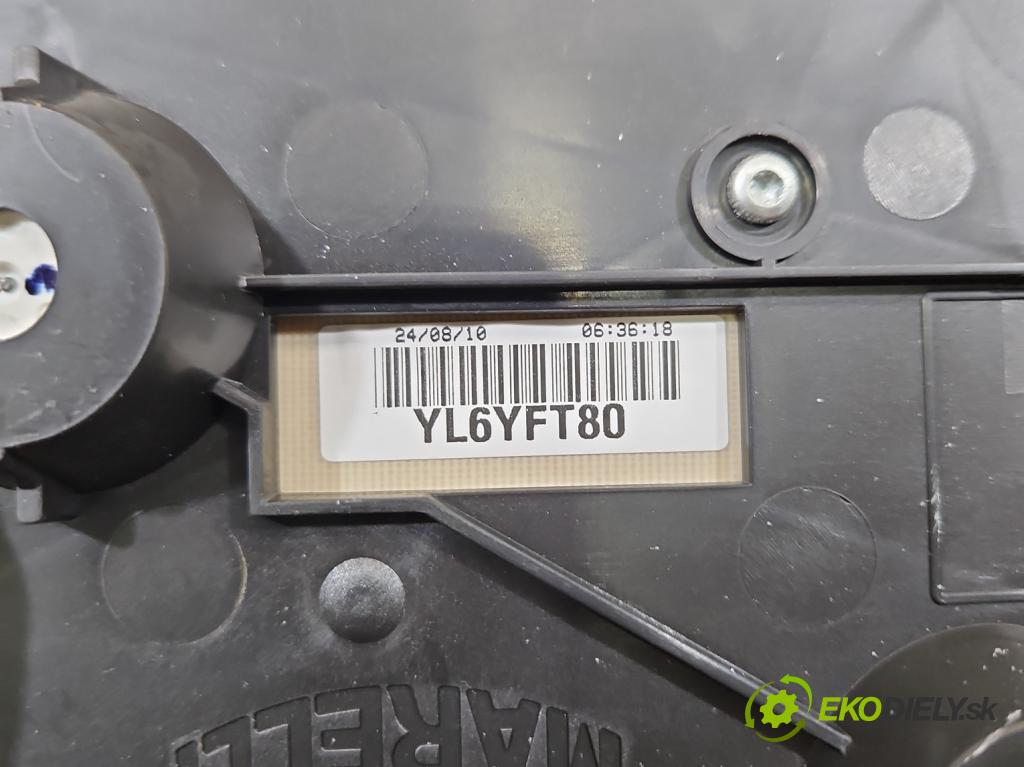 Peugeot Partner II 2008-2018 1.6 hdi 90 HP manual 66.2 kW 1560 cm3 5- prístrojovka/ budíky  (Prístrojová doska)