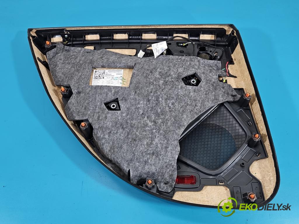 Mercedes CLA C117 X117 2013-2019 1.5 CDI 109 HP automatic 80 kW 1461 cm3 4- Čalounictví: dvere zadné pravé 0005320405