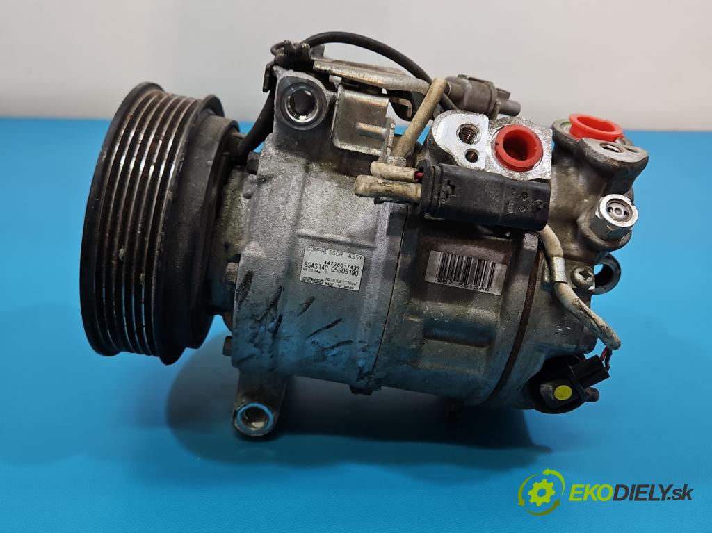 Mercedes CLA C117 X117 2013-2019 1.5 CDI 109 HP automatic 80 kW 1461 cm3 4- Kompresor: klimatizácie 447280-7433 (Kompresor klimatizácie)
