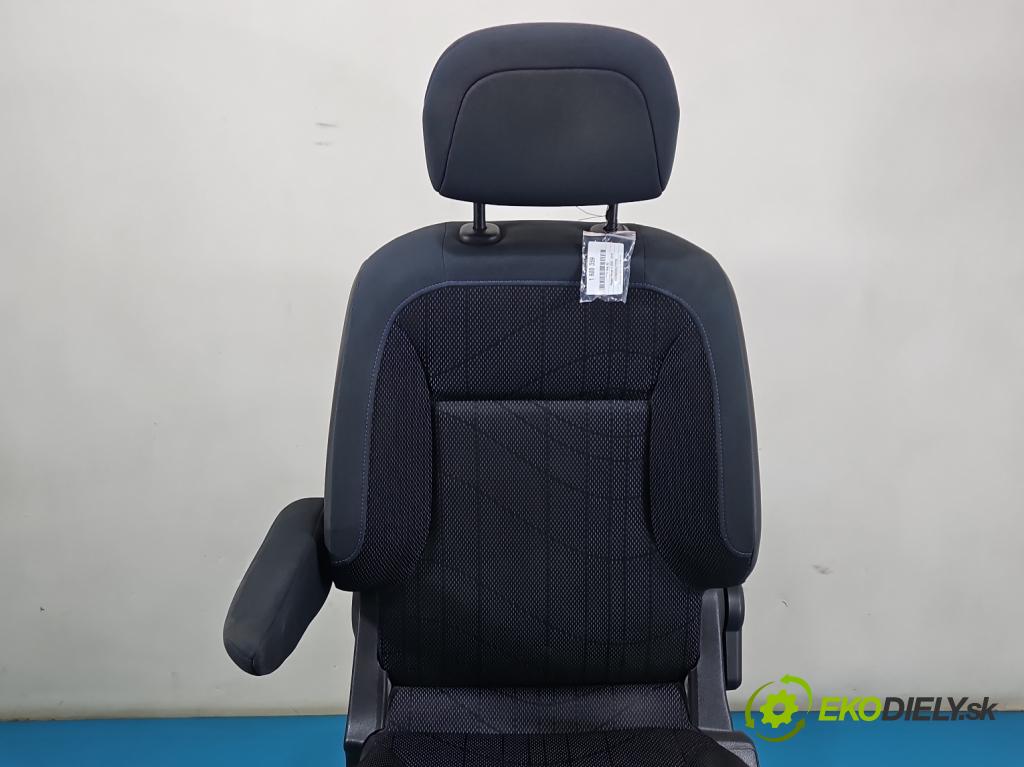 Peugeot Partner II 2008-2018 1.6 hdi 90 HP manual 66.2 kW 1560 cm3 5- Sedačka ľavý  (Sedadlo)