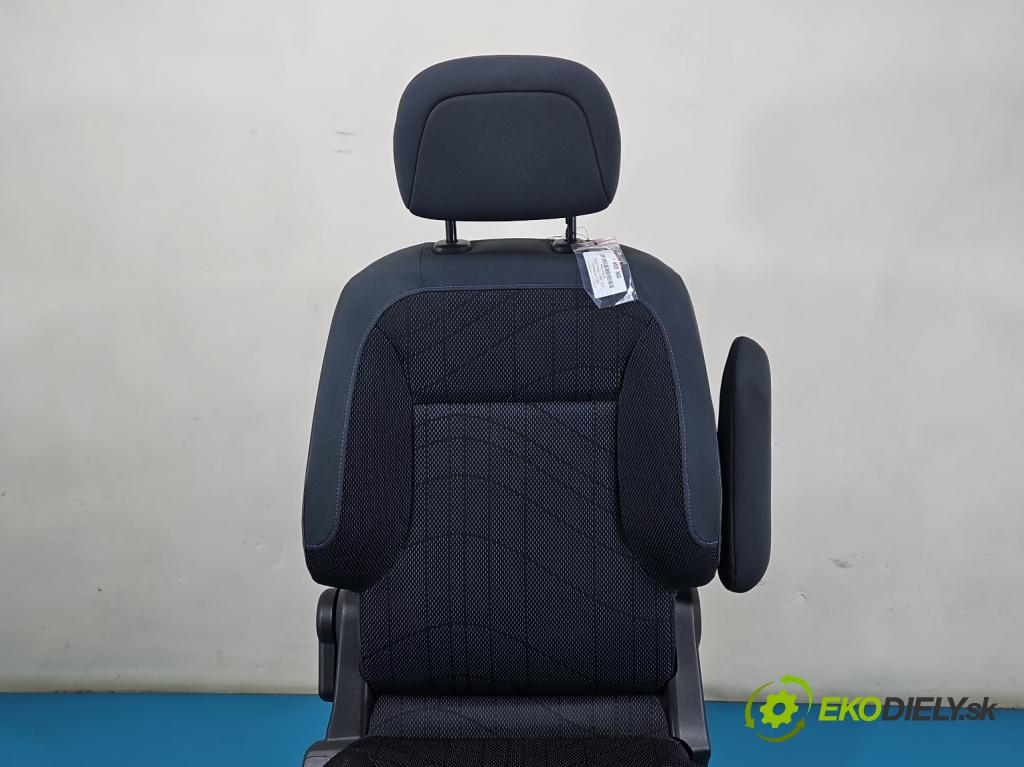 Peugeot Partner II 2008-2018 1.6 hdi 90 HP manual 66.2 kW 1560 cm3 5- Sedačka pravý  (Sedadlo)