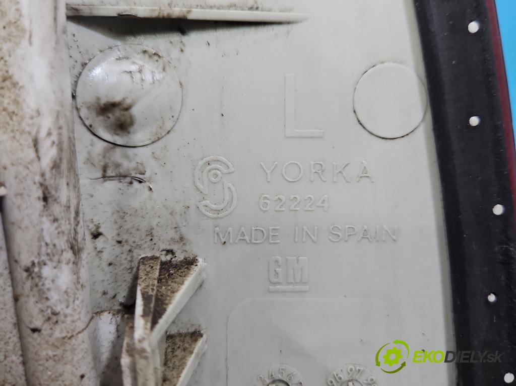 Opel Astra II 1998-2009 1.8 16V 116 HP manual 85 kW 1796 cm3 2- svetlo / reflektor zadné ľavé 62224 (Kľučka dverí ostatné)